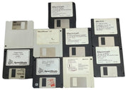 Floppy Disks Assorted Set Of 9 Retro Nostalgic Collectible 1990s Untested
