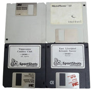 Floppy Disks Assorted Set Of 9 Retro Nostalgic Collectible 1990s Untested