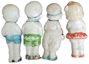 Penny Dolls Made In Japan Set Of 6 Likely 1930s Vintage Antique Collectible Toys