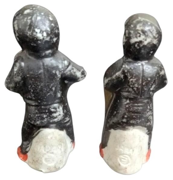 Japanese Dime Store Musican Figures Set Of 4 Likely 1930s Vintage Collectible