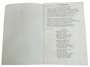 Prudential Insurance 1910 Cookbook & 1934 Songs Book Antique Collectible