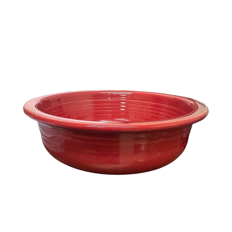 Fiesta - Scarlet Red 40oz Classic Rim Large Serving Bowl Homer Laughlin HLC Ceramic Kitchenware