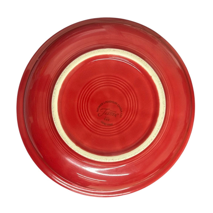 Fiesta - Scarlet Red 40oz Classic Rim Large Serving Bowl Homer Laughlin HLC Ceramic Kitchenware