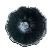 Fiesta - Foundry Black Medium Flower Vase Homer Laughlin HLC Ceramic Collectible Decor