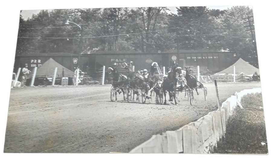 Lorain Journal Race Track Photo Print Posters 8"x12.75" Norman Bergsma 8/26/65