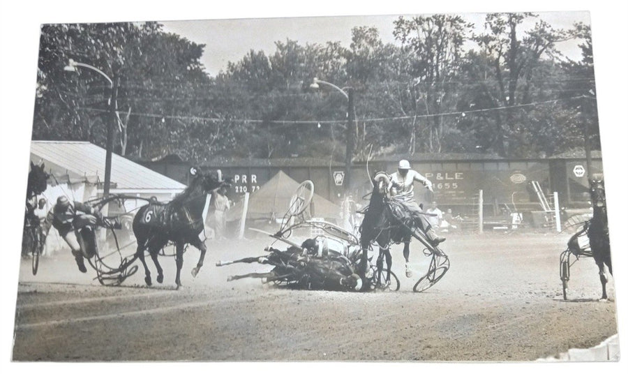 Lorain Journal Race Track Photo Print Posters 8"x12.75" Norman Bergsma 8/26/65
