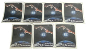 E.T. Reese's Pieces The Theatre Sticker 1982 Set Of 7 Retro Collectible