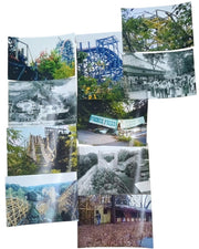 Idora Park Photo Prints 4"x6" Set Of 10 Collectible Nostalgic Ohio History