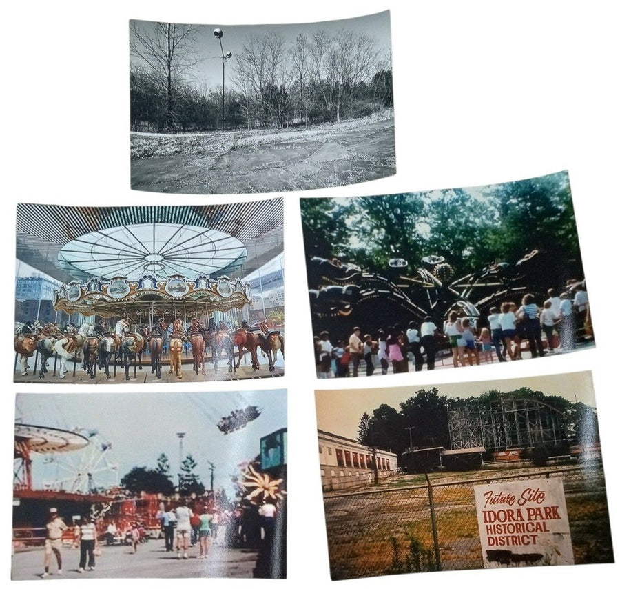 Idora Park Photo Prints 4"x6" Set Of 10 Collectible Nostalgic Ohio History