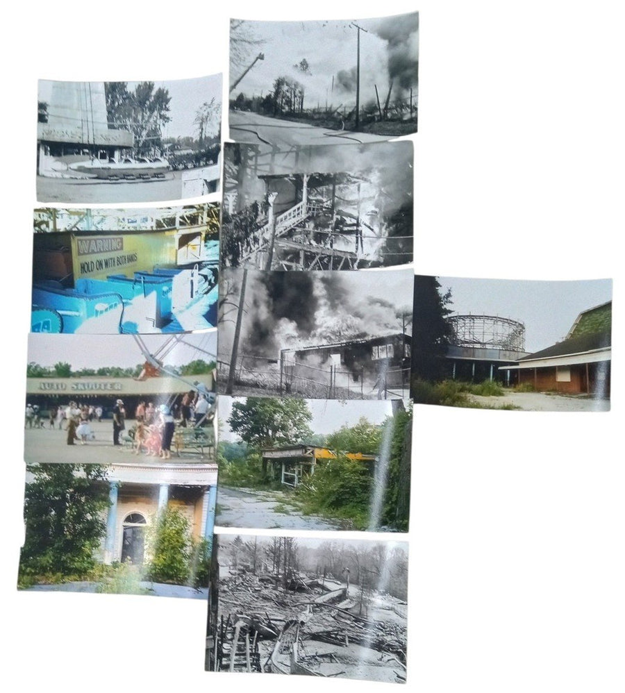 Idora Park Photo Prints 4"x6" Set Of 10 Collectible Nostalgic Ohio History