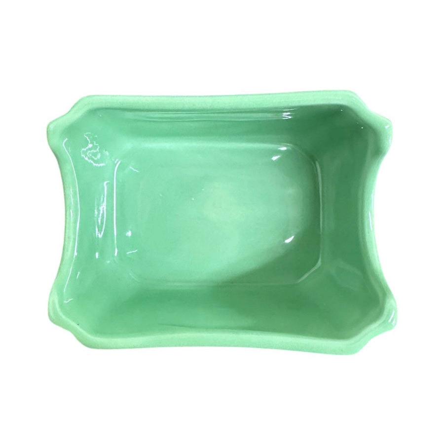 Fiesta - Seamist Green Sugar Packet Caddy Homer Laughlin HLC Retired Ceramic Holder
