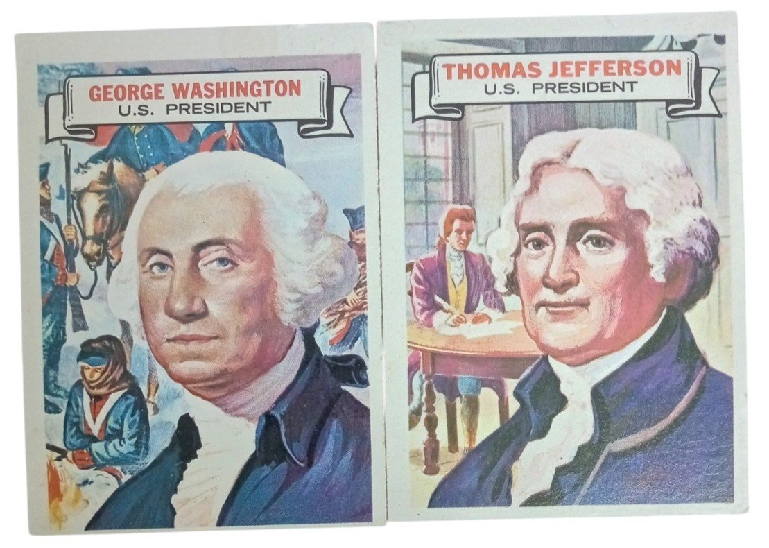 Topps Who Am I Trading Cards Likely 1960s Set Of 6 Vintage Collectible