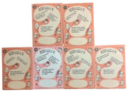 Topps Who Am I Trading Cards Likely 1960s Set Of 6 Vintage Collectible