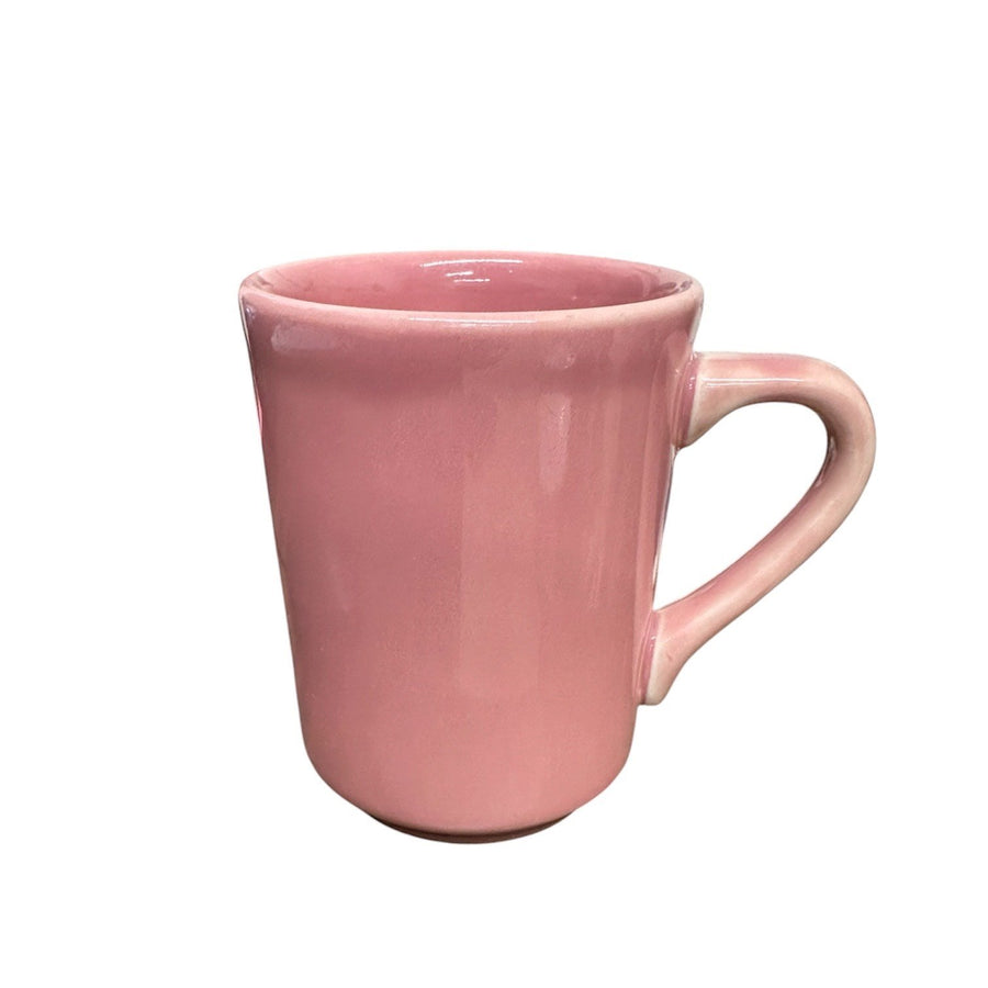 Homer Laughlin China Co. Rose Pink Denver Mug HLC Ceramic Retired Cup Fiesta Go-Along