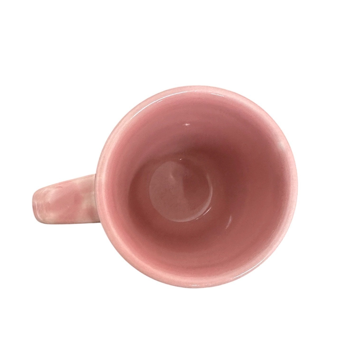 Homer Laughlin China Co. Rose Pink Denver Mug HLC Ceramic Retired Cup Fiesta Go-Along