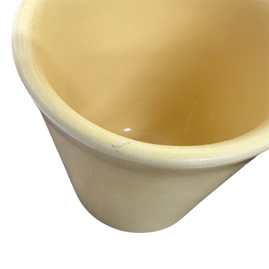 Homer Laughlin China Co. Yellow Denver Mug HLC Vintage Ceramic Retired Cup Fiesta Go-Along
