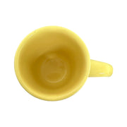 Homer Laughlin China Co. Yellow Denver Mug HLC Vintage Ceramic Retired Cup Fiesta Go-Along