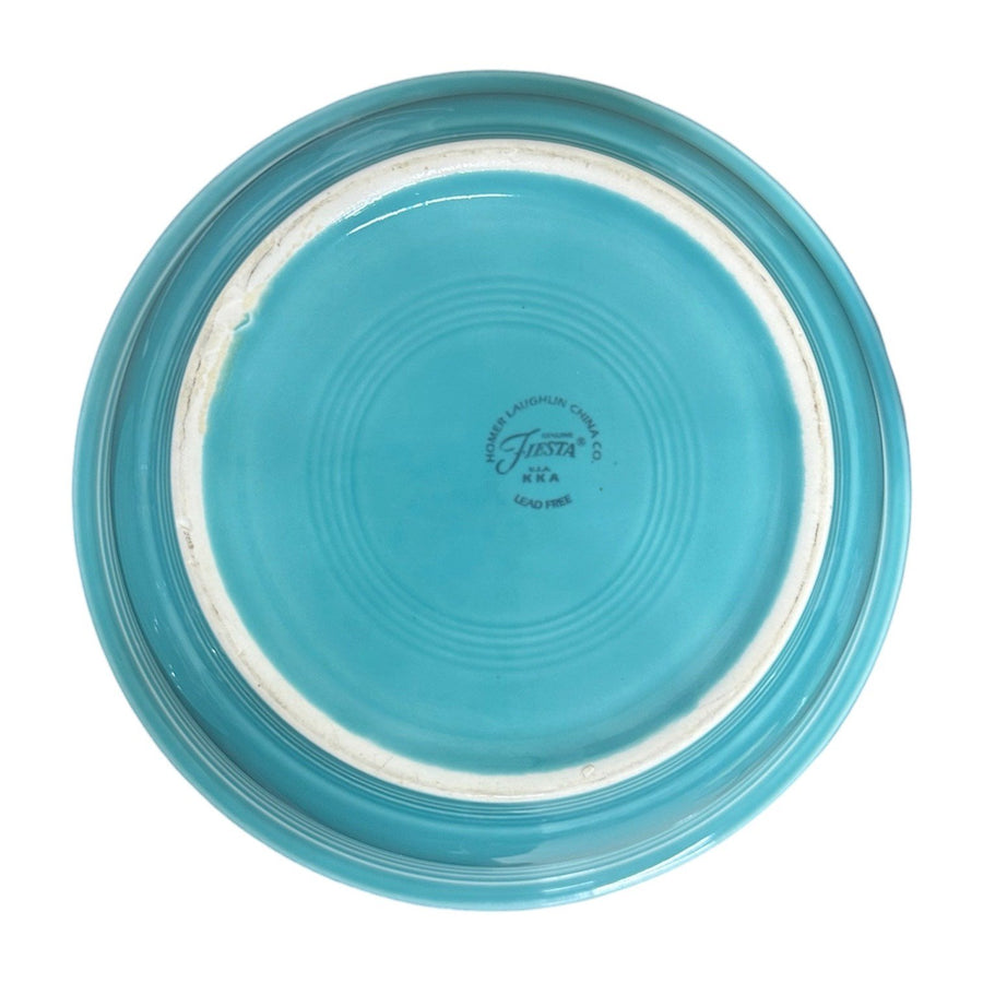 Fiesta - Turquoise Blue 2qt Covered Casserole Dish Homer Laughlin HLC Ceramic Baker