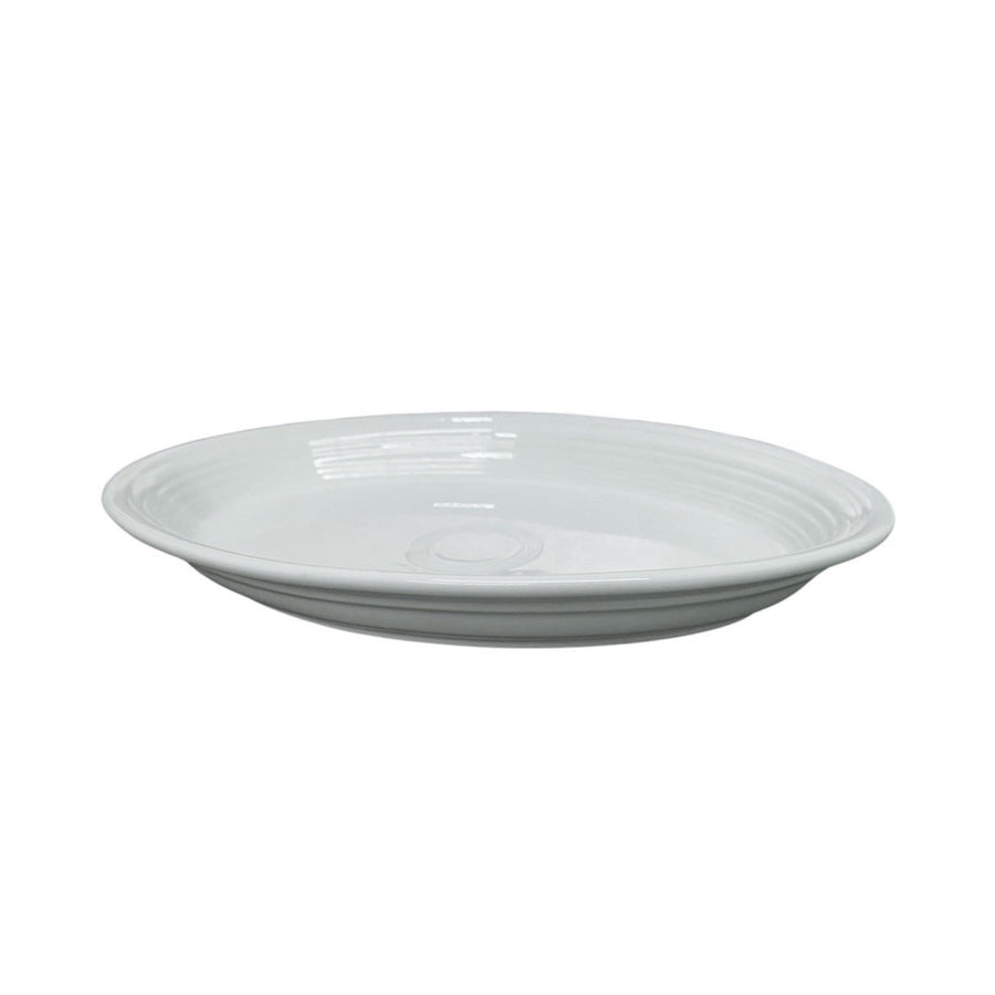 Fiesta - White Large Oval Serving Platter Homer Laughlin HLC Ceramic Tableware