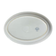 Fiesta - White Large Oval Serving Platter Homer Laughlin HLC Ceramic Tableware