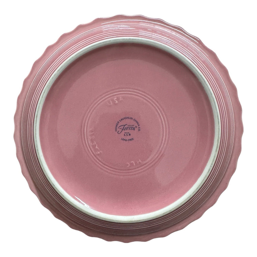 Fiesta - Rose Pink Deep Dish Pie Baker Homer Laughlin HLC Ceramic Baking Plate