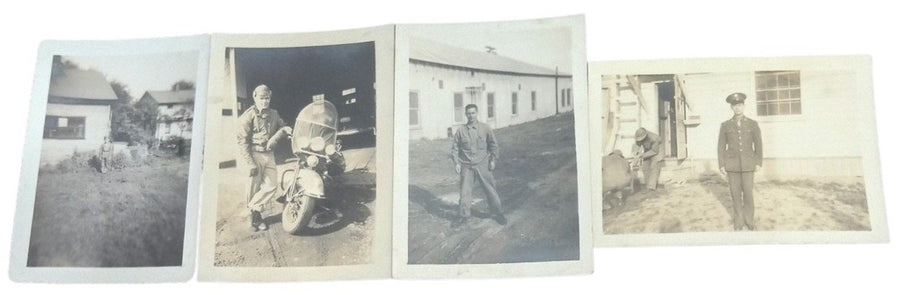 WWII Soldier Memory Photos Set Of 30 Antique Collectible Photographs 1940s