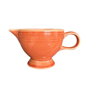 Fiesta - Persimmon Orange Individual Creamer Homer Laughlin HLC Retired Ceramic