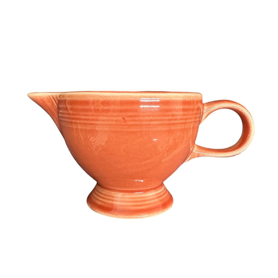 Fiesta - Persimmon Orange Individual Creamer Homer Laughlin HLC Retired Ceramic