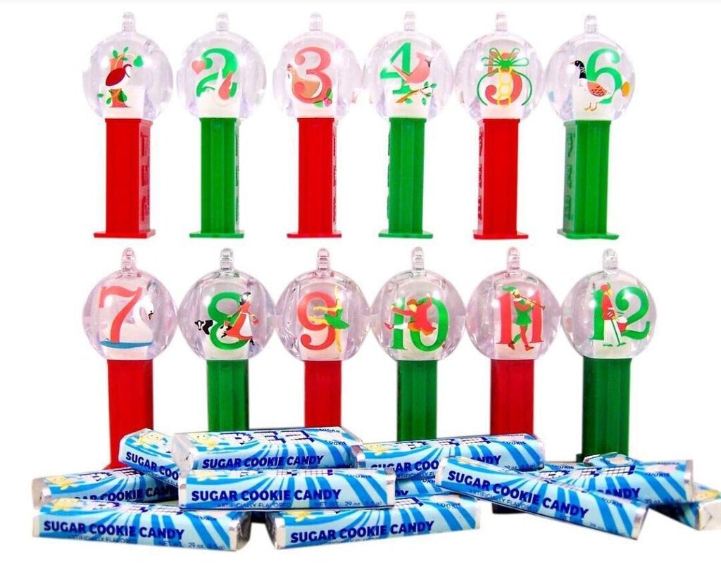 Pez - 12 Days of Christmas Gift Set w/ Candy