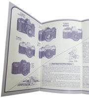 Canon T50 Manual & Products Guide 1980s Retro Collectible Photography Ephemera