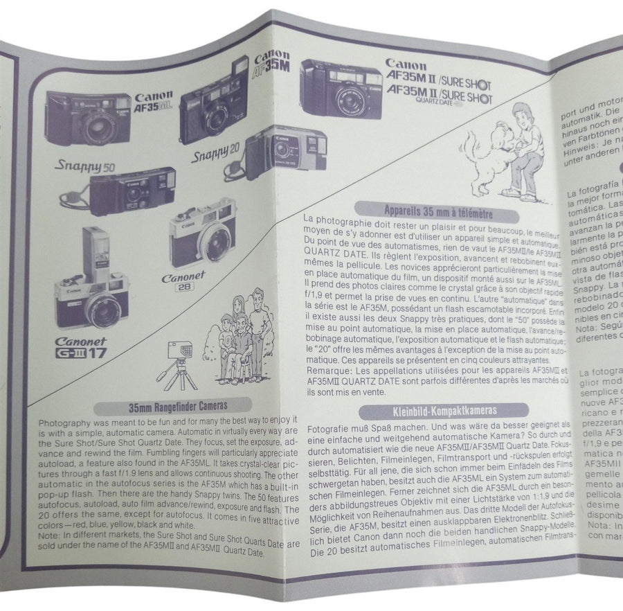Canon T50 Manual & Products Guide 1980s Retro Collectible Photography Ephemera