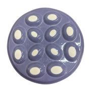 Fiesta - Lavender Purple Round Egg Serving Platter Homer Laughlin HLC Ceramic Tray Plate