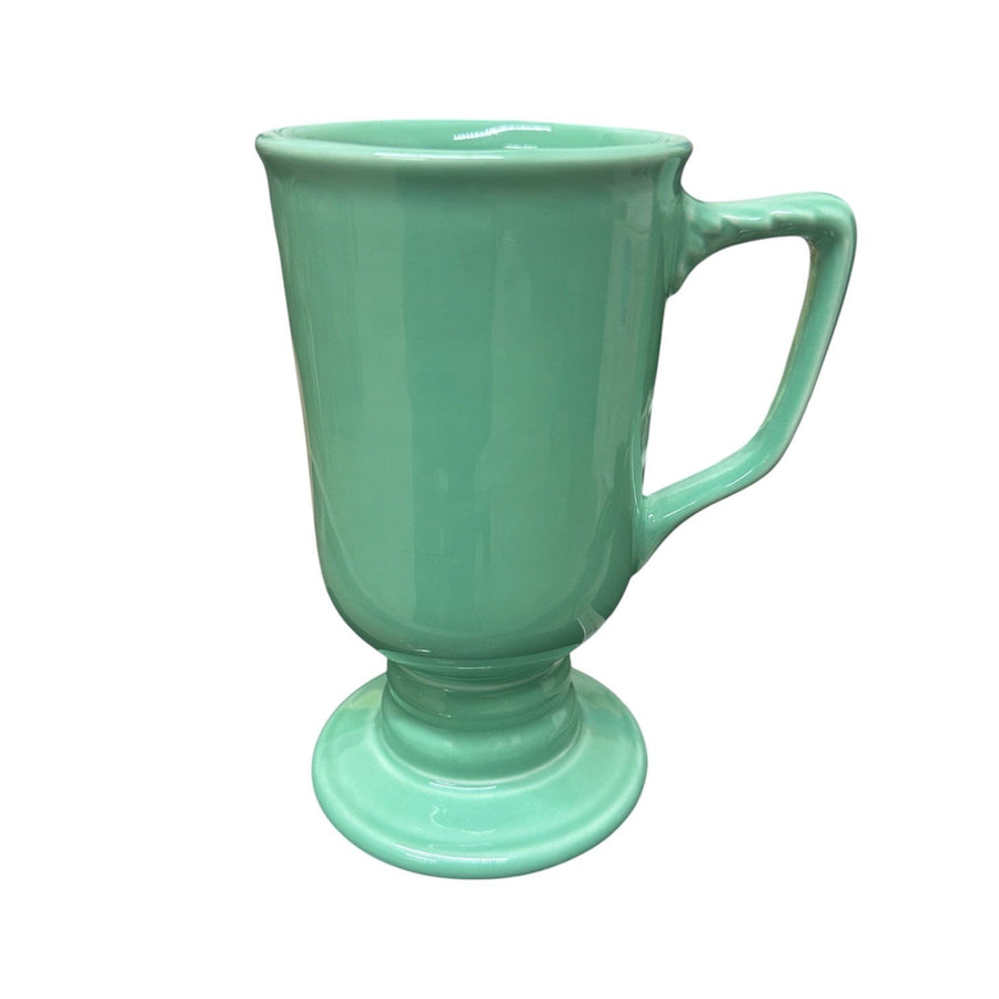 Homer Laughlin China Co. Seamist Green Irish Coffee Mug HLC Ceramic Retired Cup Fiesta Go-Along