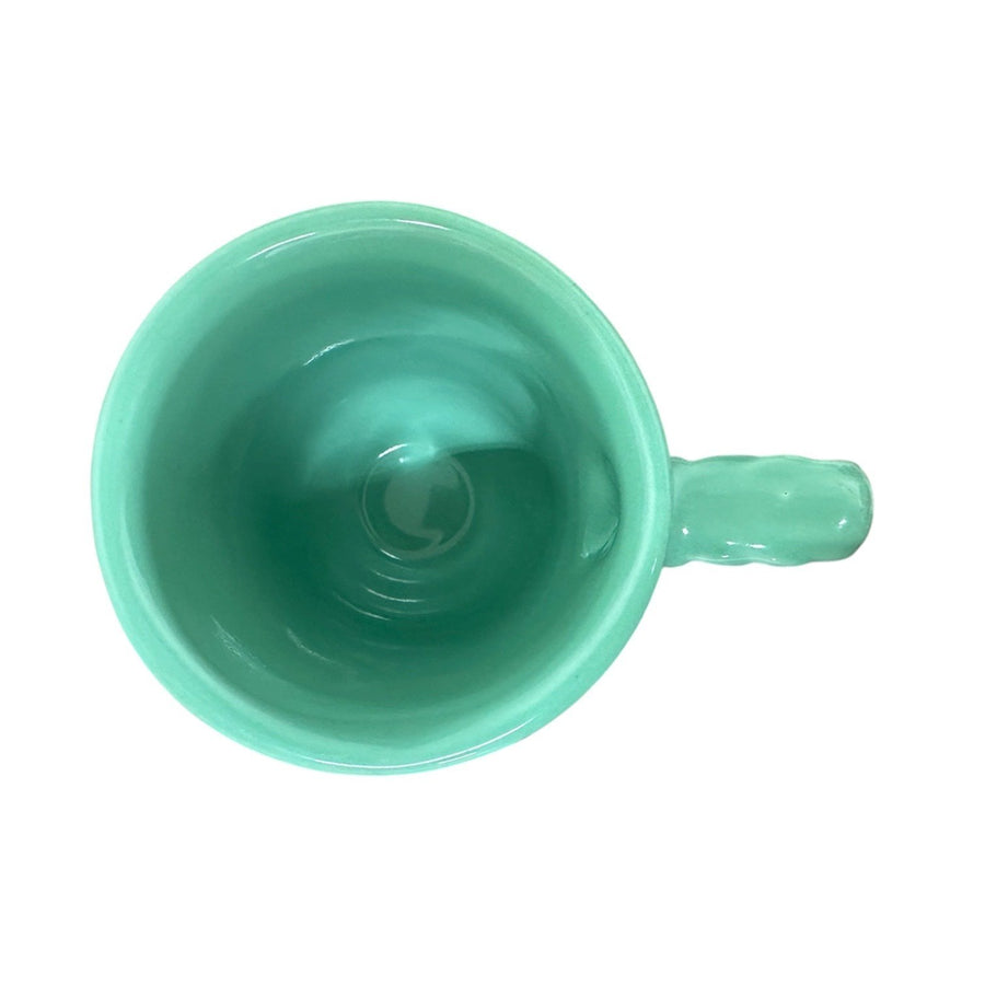 Homer Laughlin China Co. Seamist Green Irish Coffee Mug HLC Ceramic Retired Cup Fiesta Go-Along