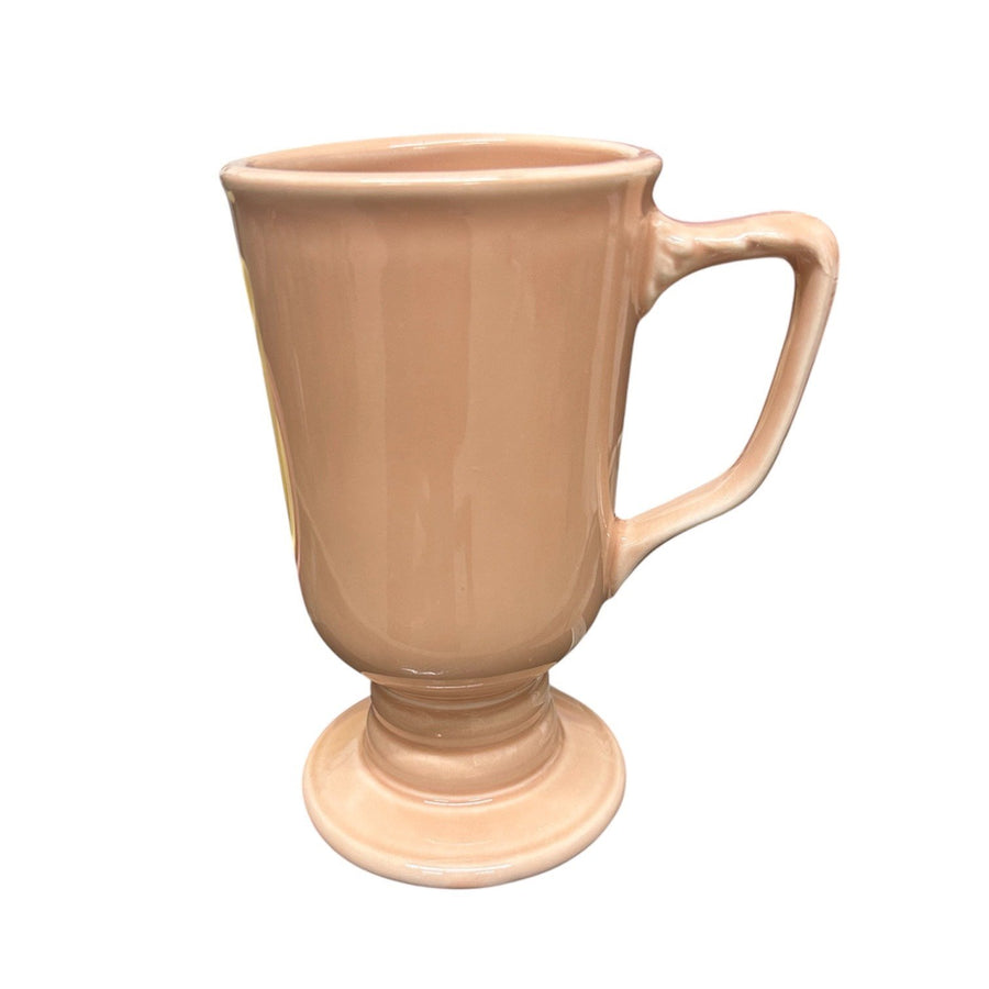 Homer Laughlin China Co. Apricot Irish Coffee Mug HLC Ceramic Retired Cup Fiesta Go-Along