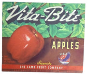 Fruit Crate Labels Set Of 3 Likely 1950s Vintage Collectible Advertising