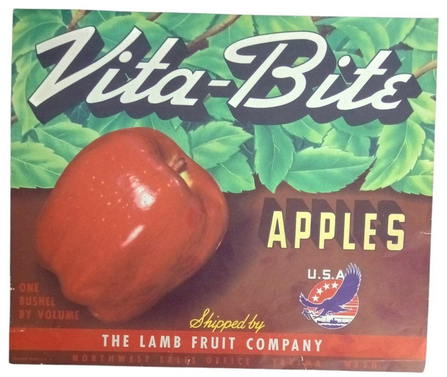 Fruit Crate Labels Set Of 3 Likely 1950s Vintage Collectible Advertising