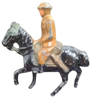 Barclay Or Manoil Horseback Soldier Lead Figure Likely 1930s Vintage Collectible