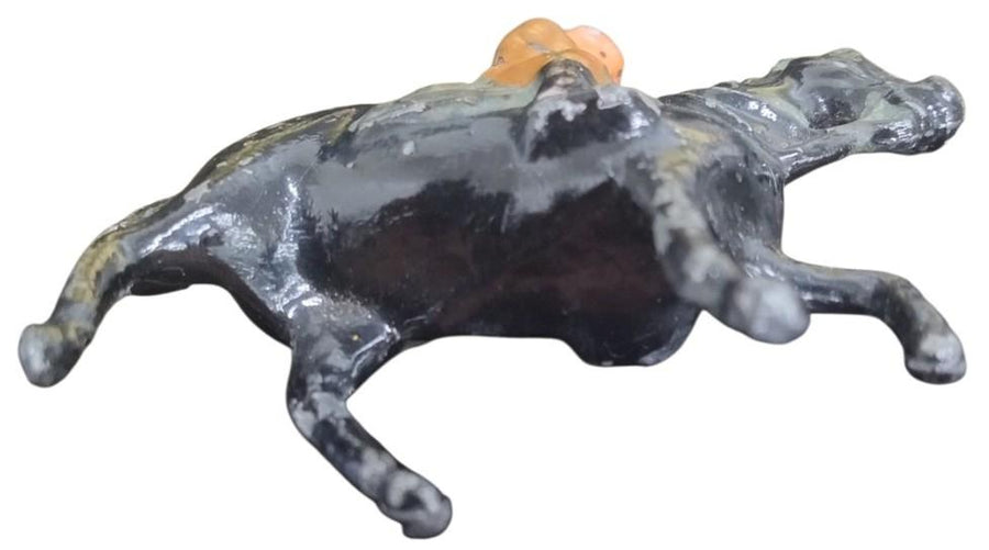 Barclay Or Manoil Horseback Soldier Lead Figure Likely 1930s Vintage Collectible