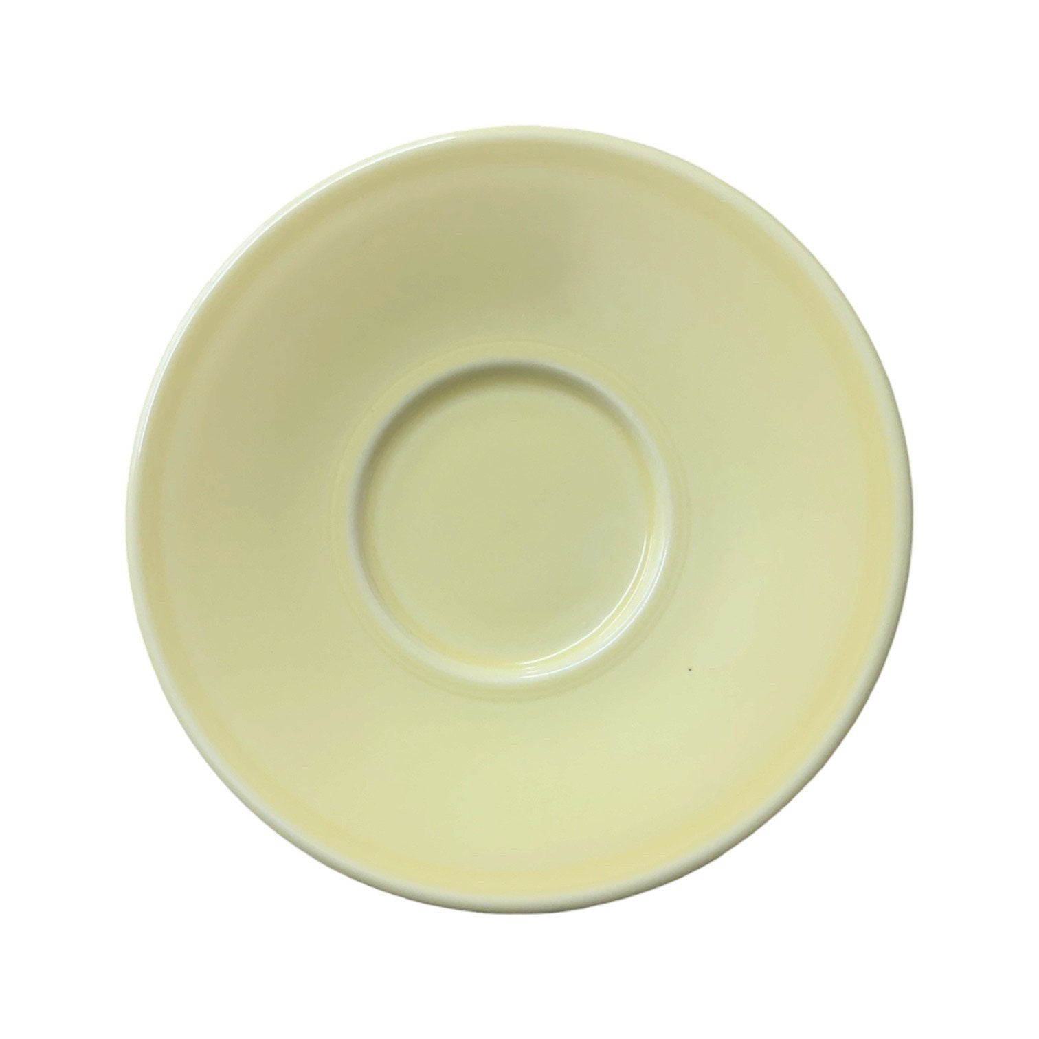 Homer Laughlin China Co. Yellow Jumbo Saucer HLC Ceramic Retired Fiesta Go-Along