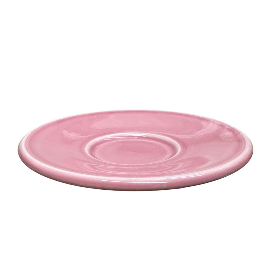 Homer Laughlin China Co. Rose Pink Jumbo Saucer HLC Ceramic Retired Fiesta Go-Along