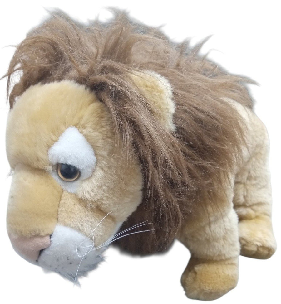 JLI The Petting Zoo Lion Plush 1994 Retro Collectible Stuffed Animal