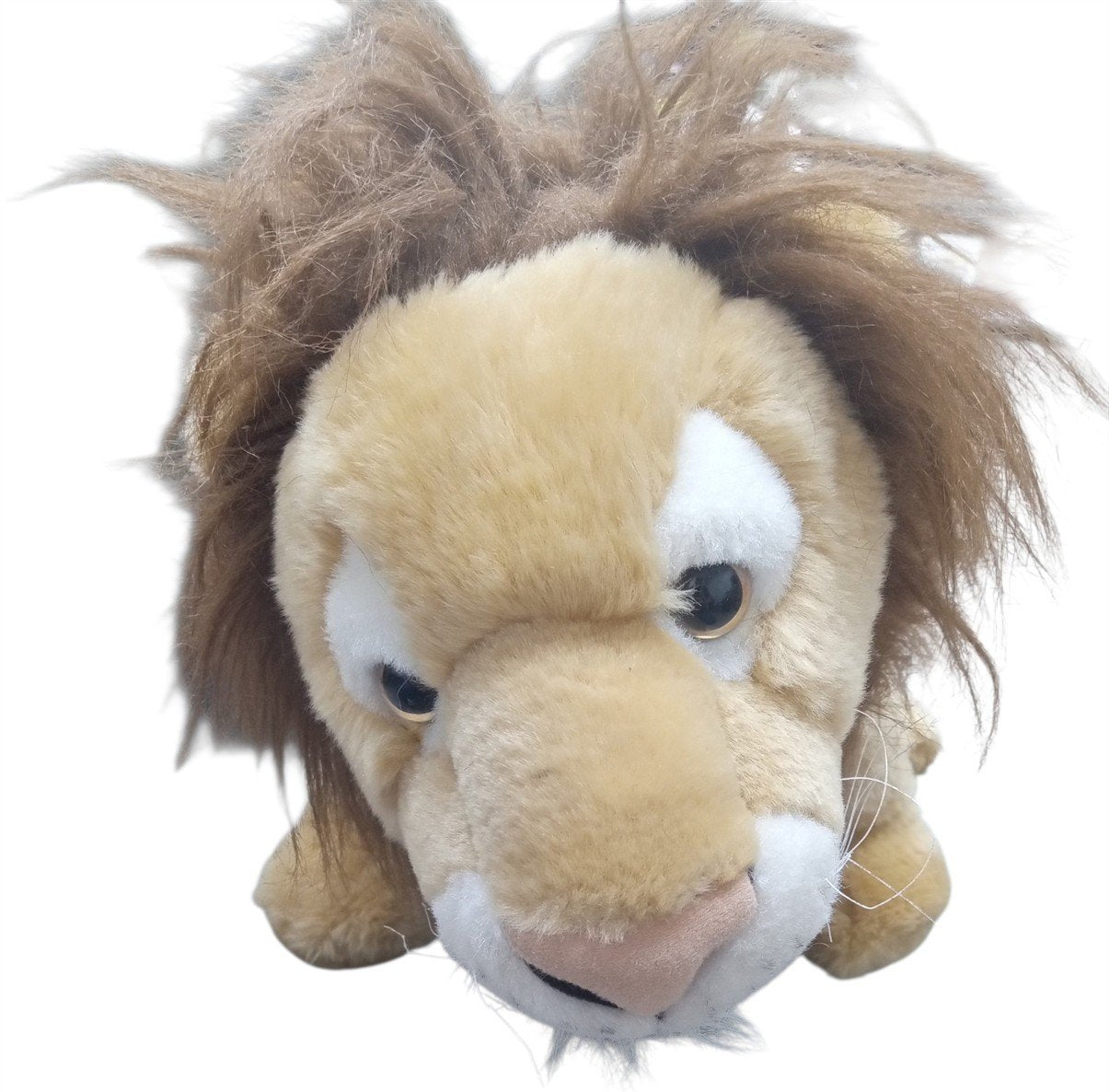 JLI The Petting Zoo Lion Plush 1994 Retro Collectible Stuffed Animal