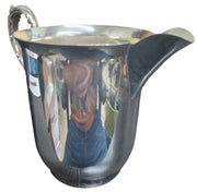 Sheridan Silver On Copper Pitcher Vintage Collectible Serveware Drinkware