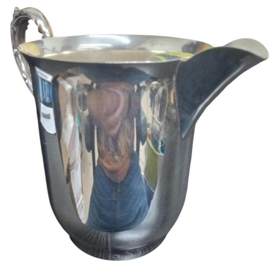 Sheridan Silver On Copper Pitcher Vintage Collectible Serveware Drinkware