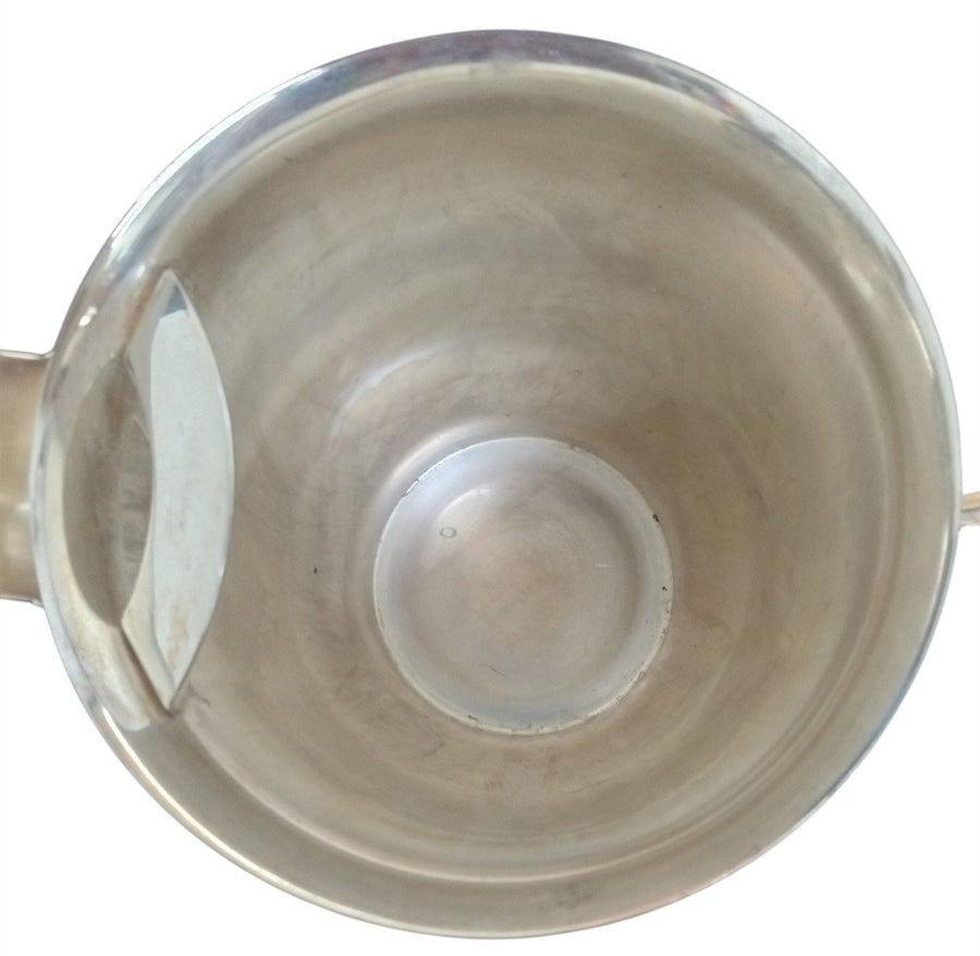 Sheridan Silver On Copper Pitcher Vintage Collectible Serveware Drinkware