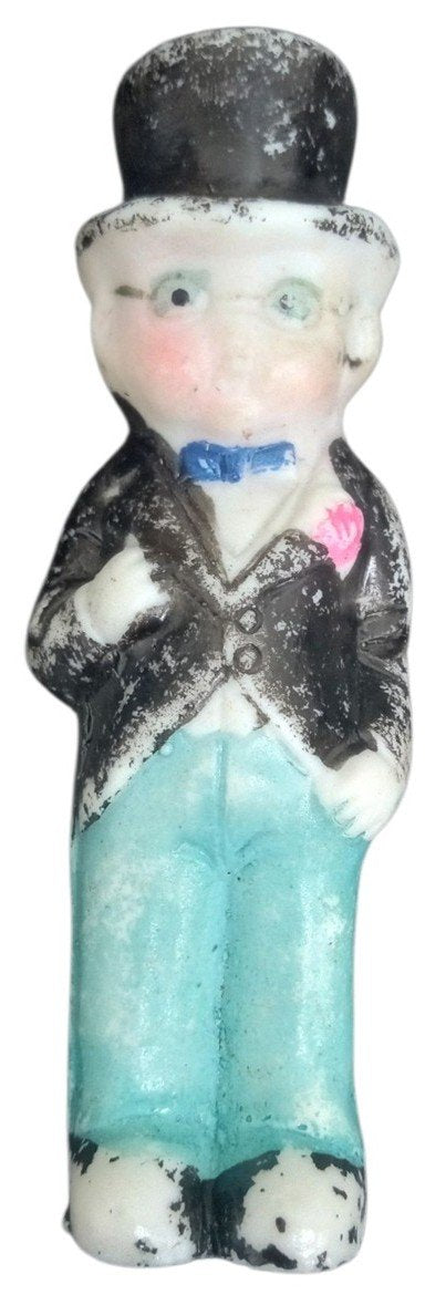 Bisque Porcelain Groom Figure Made In Japan Likely 1920s Vintage Antique