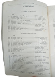 Westminster College Bulletin Booklet 1935 Antique Collectible Historical