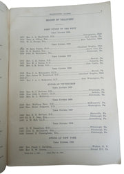Westminster College Bulletin Booklet 1935 Antique Collectible Historical