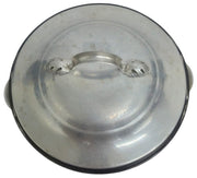 Pyrex Divided Chafing Dish W/ Aluminum Warmer Vintage Collectible 1960s